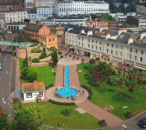 The beautiful Cary Green in Torquay.