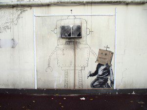 Banksy_Torquay_robot