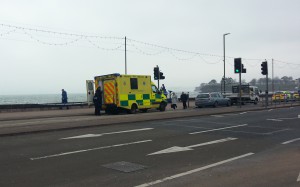 Ambulance at the scene 