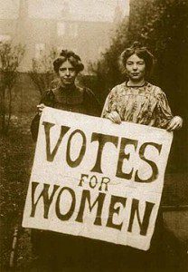 Annie Kenney and Christabel Pankhurst