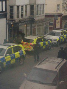 Police searching in Paignton