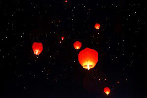 A Chinese lantern is thought to have started the fire