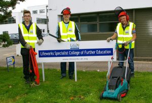 Lifeworks College Students- L-R – Bryn, Louis, Ben