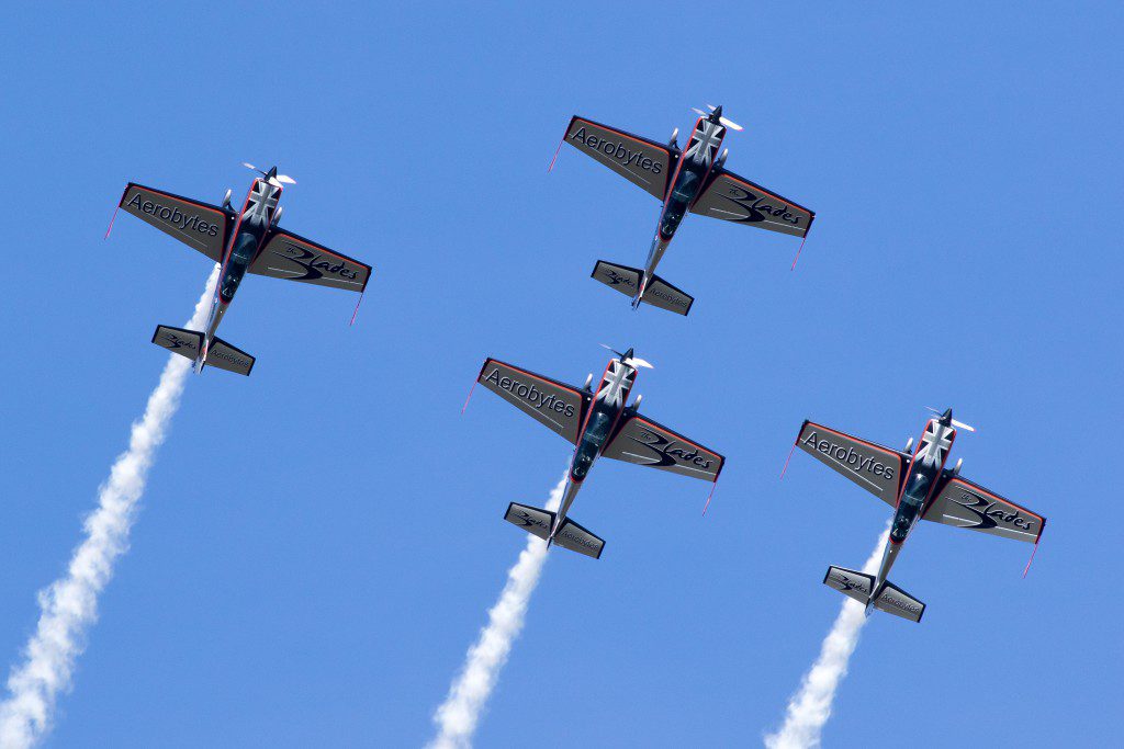 The Blades display team will be at the Torbay Airshow