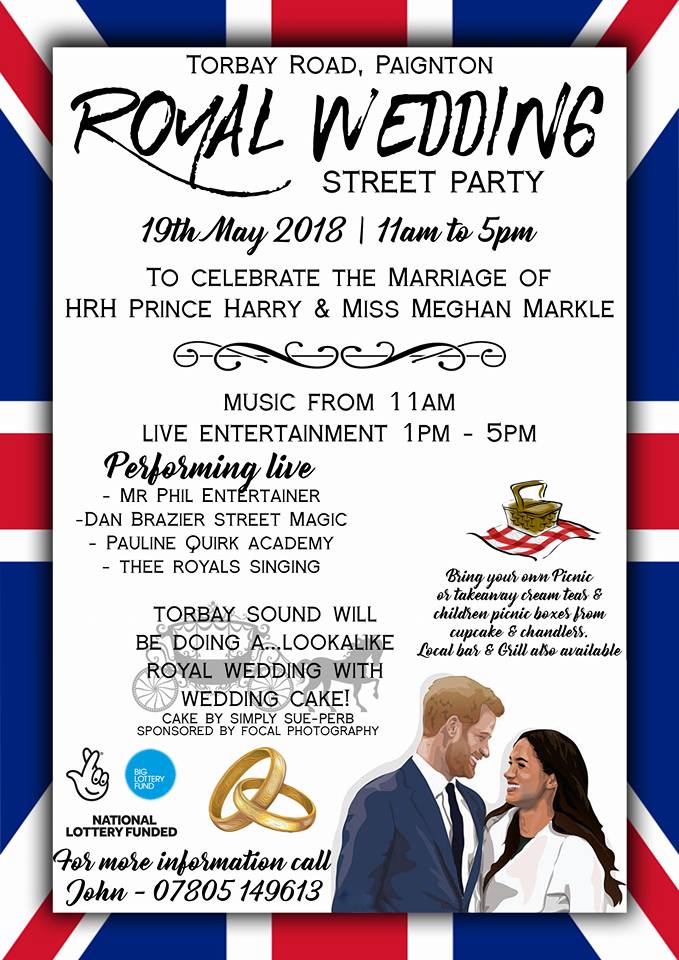 Royal Wedding street party planned for Paignton - We Are South Devon