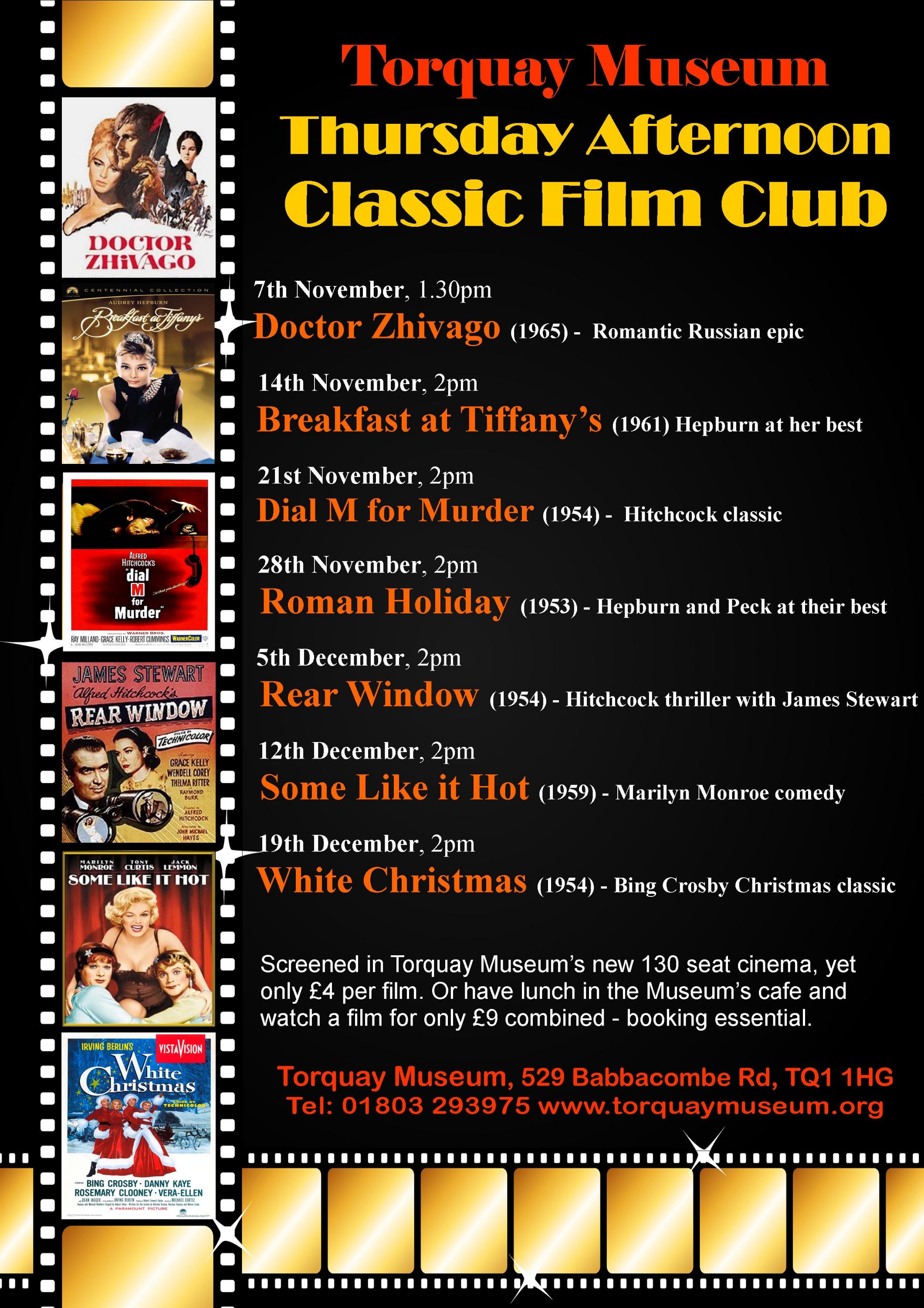 Classic Film Club | Pin